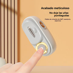 🔥 HIT SPRZEDAŻY -50% 💅✂️ Elektryczny pilnik do paznokci 2w1 z ochroną przed przytrzaśnięciem