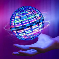 🔥Hit Sprzedaży 【Rabat 50%】🛸🪐🌀 Inteligentna indukcyjna obrotowa kula, magiczna latająca kula, wisząca kula, świecąca magia na czubkach palców