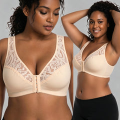 💖 HIT CENOWY! Zestaw 3 szt. 😍 Biustonosz push-up L–4XL ✨ Koronkowy efekt WOW 🩲