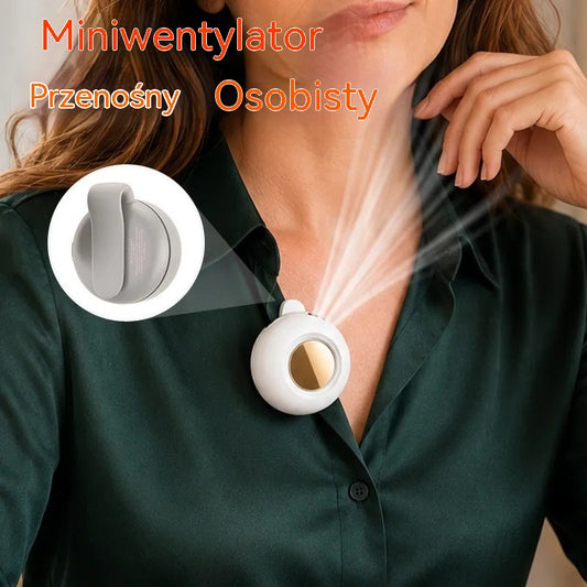 2 szt.❄️ Przenośny mini wentylator z klipsem 🌀 Ultra cichy + obrót 360° | Orzeźwienie gdziekolwiek jesteś ☀️