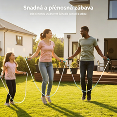 🏃【Kupte jeden, druhý dostanete zdarma】🌈LED svítící švihadlo, nárazuvzdorné provedení, dlouhá doba hraní! 💡🏃‍♀️