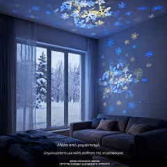 💖🌙 Tylko dziś -50%! ✨ Dynamiczna obrotowa lampa LED z projekcją 🌌☁️ Stwórz magiczną atmosferę w domu 🔥