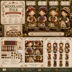 🎁Poslední den: Využijte slevu 49 %! 🧵 Miniaturní patchworková sada ze série Miniature World.
