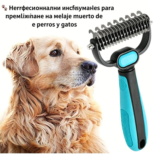 🐱🐕 【Kup jeden, drugi gratis】✨ Wielofunkcyjny grzebień do sierści zwierząt 3 w 1 — idealny do pielęgnacji zwierząt.