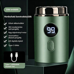 🔥Legnagyobb ajánlat: 50% KEDVEZMÉNY🔥Erőteljes mini elektromos borotva férfiaknak digitális kijelzővel