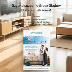🧹✨ 【240 tabletek- 0.45 zł / film】wielofunkcyjne tabletki czyszczące o działaniu antybakteryjnym i dezodoryzującym | Nadają się do podłóg z twardego drewna, podłóg laminowanych, płytek oraz ścian w kamperach