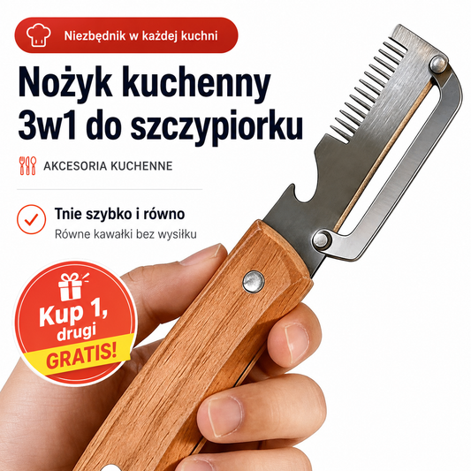 🔪🔥 1+1 GRATIS! 🧅 3w1 Obieraczka, która robi wszystko! Szybciej, łatwiej, bez wysiłku!