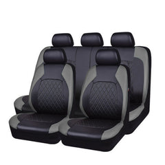 🚗🚗🤩 Uniwersalny zestaw pokrowców na fotele samochodowe z miękkiej skóry z oddychającą siateczką ✨ Szybka wysyłka, ograniczona oferta, dostępny zapas – Nie przegap