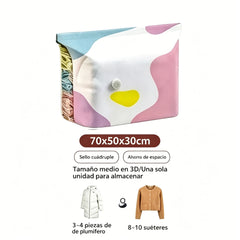 🧳【5 sztuki 119 zł】💨 Duża, kompresyjna torba próżniowa: nie wymaga pompki, jest szczelna i idealnie nadaje się do oszczędzania miejsca w walizkach i w domu ✈️