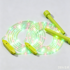 🏃【Kupte jeden, druhý dostanete zdarma】🌈LED svítící švihadlo, nárazuvzdorné provedení, dlouhá doba hraní! 💡🏃‍♀️