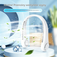 🌬️❄️ Hit Lata! Przenośny wentylator na szyję USB – chłód gdziekolwiek jesteś!