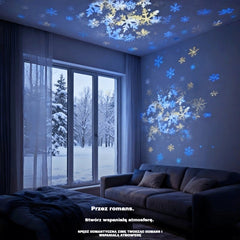 💖🌙 Tylko dziś -50%! ✨ Dynamiczna obrotowa lampa LED z projekcją 🌌☁️ Stwórz magiczną atmosferę w domu 🔥