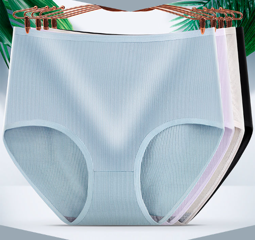 💖【Kup 4, 4 gratis!13.6 zł / sztuka】 Oferta ograniczona czasowo✨: damska bielizna antybakteryjna z wysokim stanem — modelująca brzuch i podnosząca pośladki, bardzo elastyczna