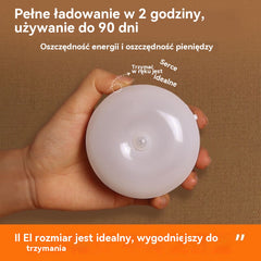 🏡⚡ Kup 2, a 2 dostajesz GRATIS! 💡 4x LED Smart Light z czujnikiem ruchu – automatyczne światło, ładowalne, bez kabli!