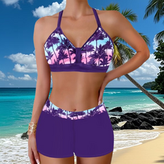 🏖️👙🌴 Plavky s potiskem na dovolenou na pláži — rychleschnoucí, pohodlné a prodyšné ✨