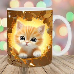 🐱☕ Kubek z kotem – idealny prezent dla miłośników kotów🎁