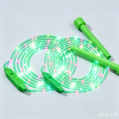 🏃【Kupte jeden, druhý dostanete zdarma】🌈LED svítící švihadlo, nárazuvzdorné provedení, dlouhá doba hraní! 💡🏃‍♀️